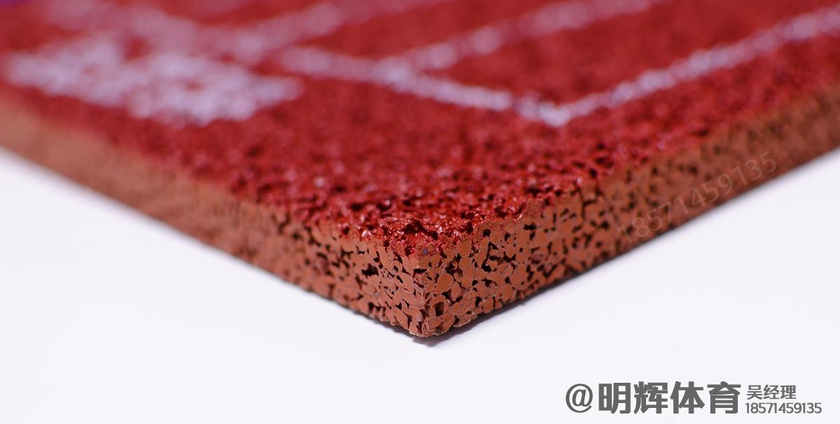 襄阳13mm透气型塑胶跑道
